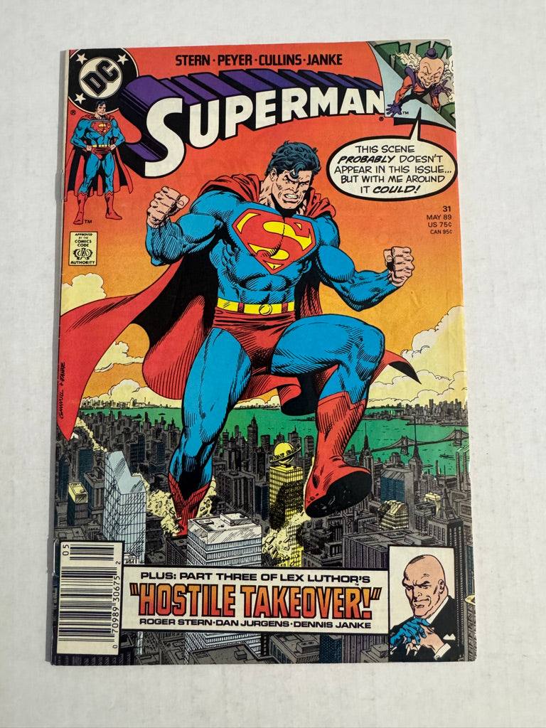 SUPERMAN #31 Vol 2  VF- NEWSSTAND