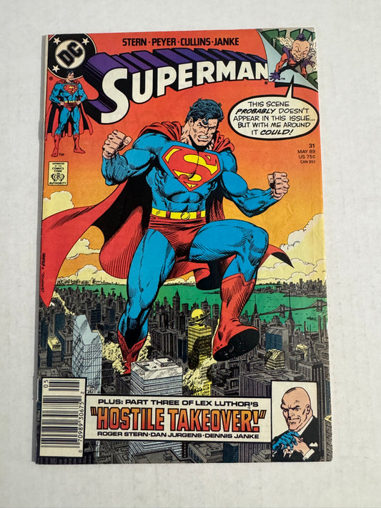 SUPERMAN #31 Vol 2  VF- NEWSSTAND