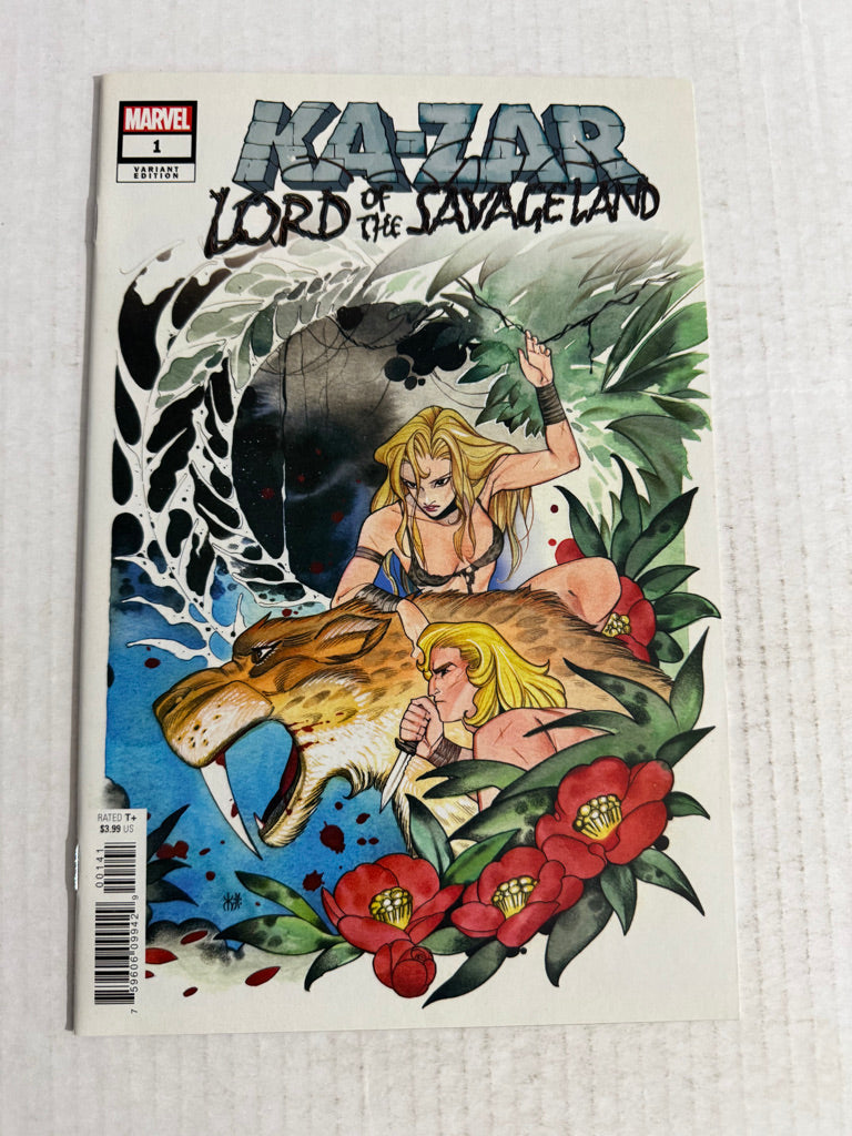 KA-ZAR LORD OF THE SAVAGE LAND #1 NM Peach Momoko Variant