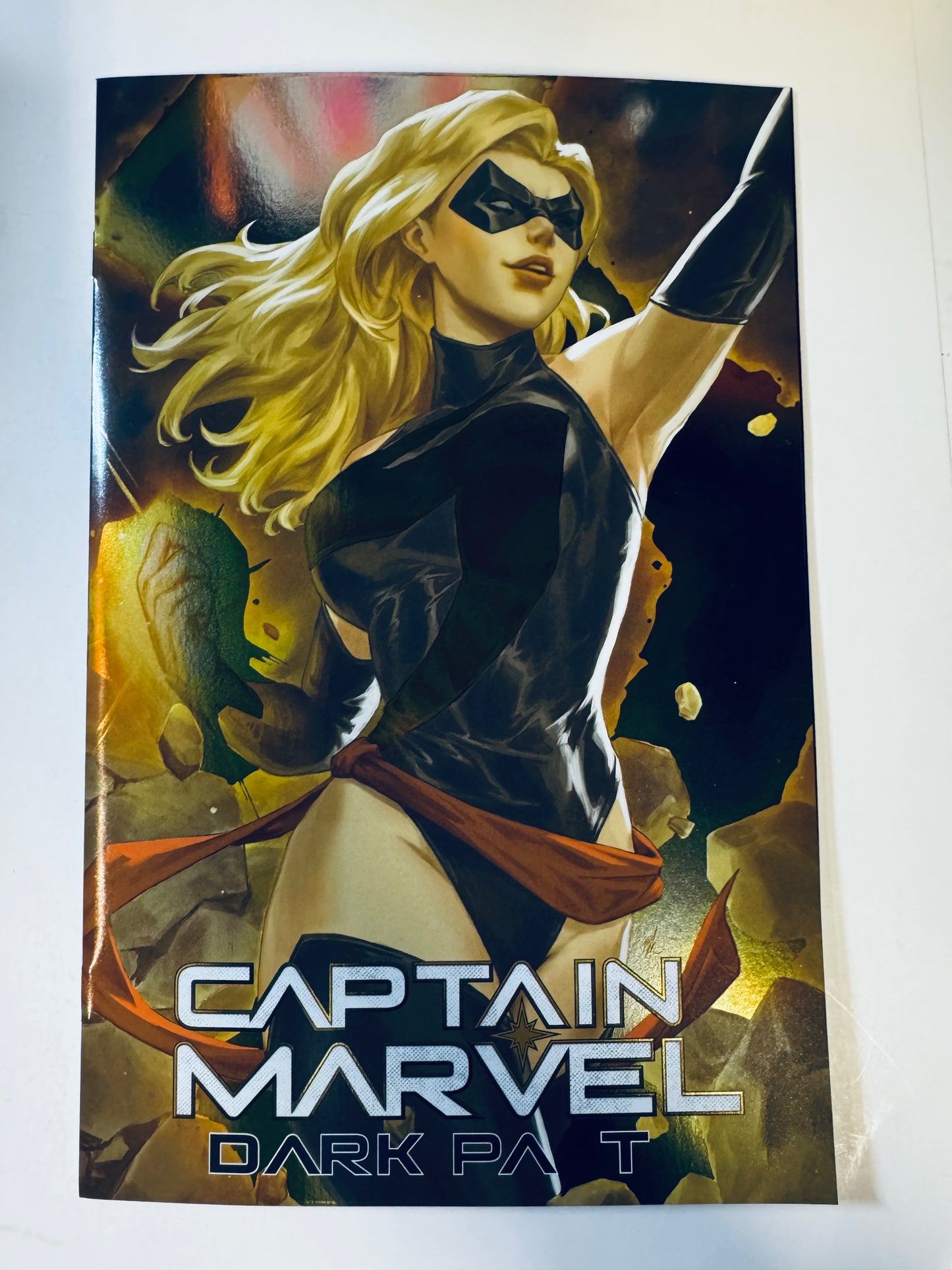CAPTAIN MARVEL: DARK PAST #1 NM Ejikure Foil Variant