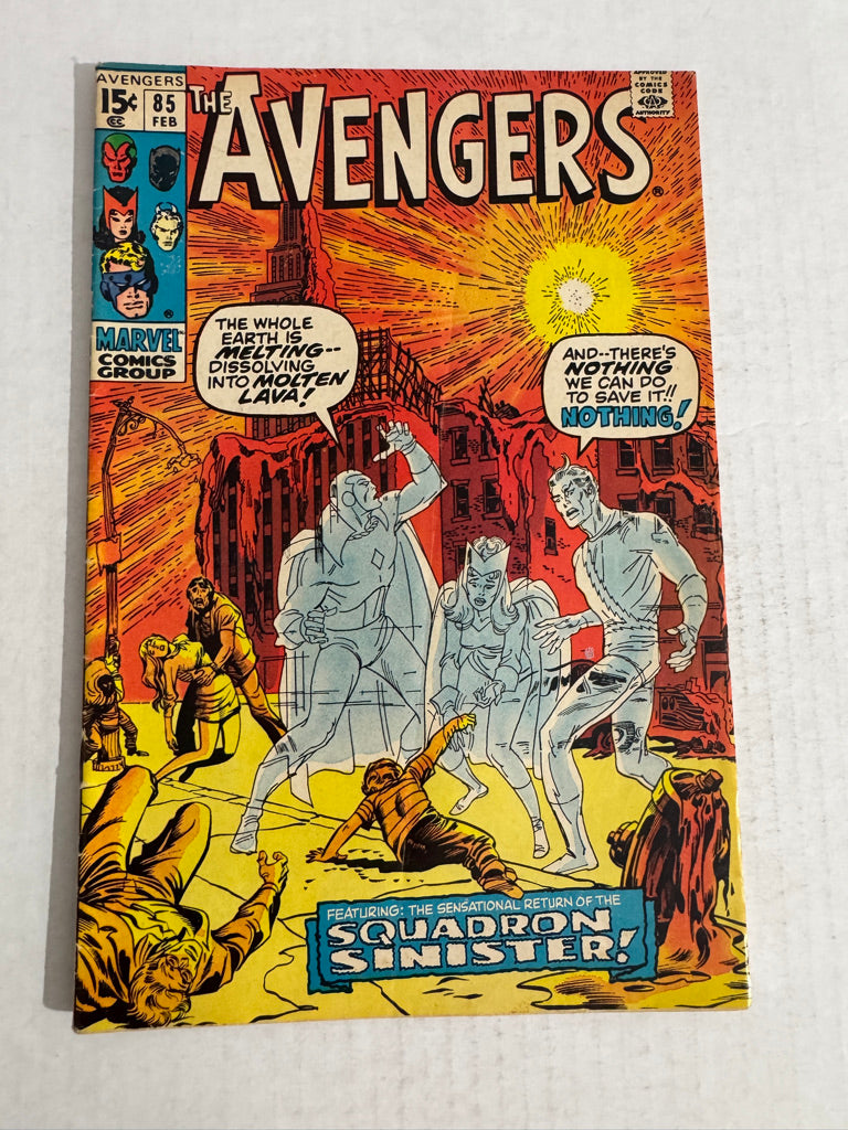 AVENGERS #85 VG 1ST APPEARANCE
