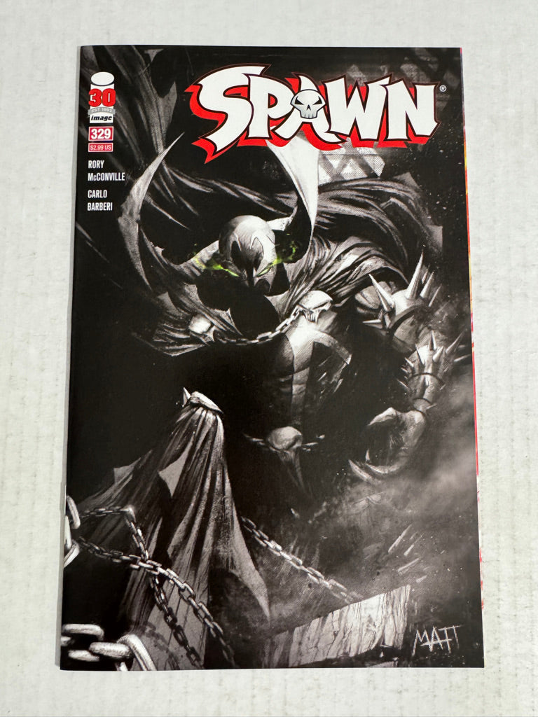 SPAWN #329 NM Mattina Cover