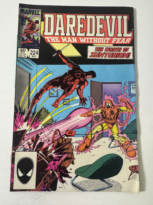DAREDEVIl #224 VF+