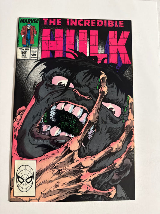 INCREDIBLE HULK #358 VF-