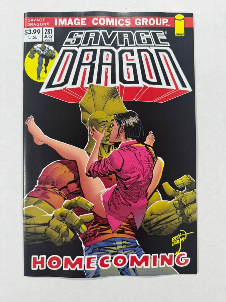 SAVAGE DRAGON #281 NM Cover B Erik Larsen 70s Variant