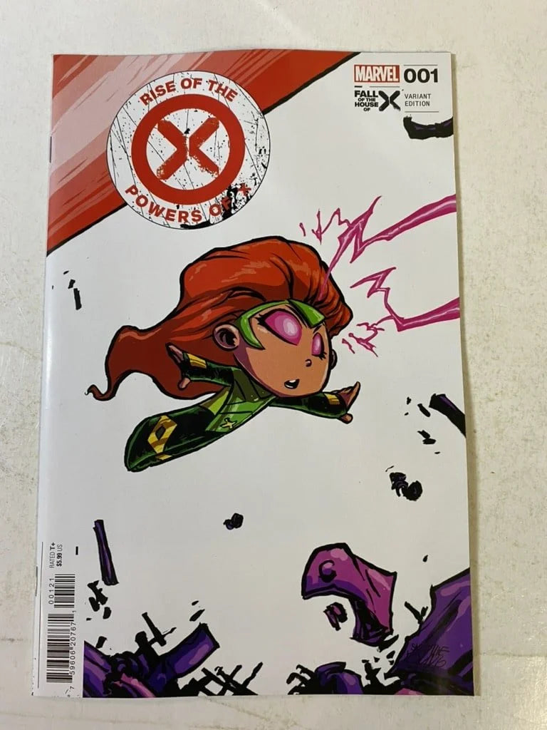 RISE OF THE POWERS OF X #1 NM Skottie Young Variant