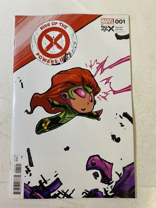 RISE OF THE POWERS OF X #1 NM Skottie Young Variant