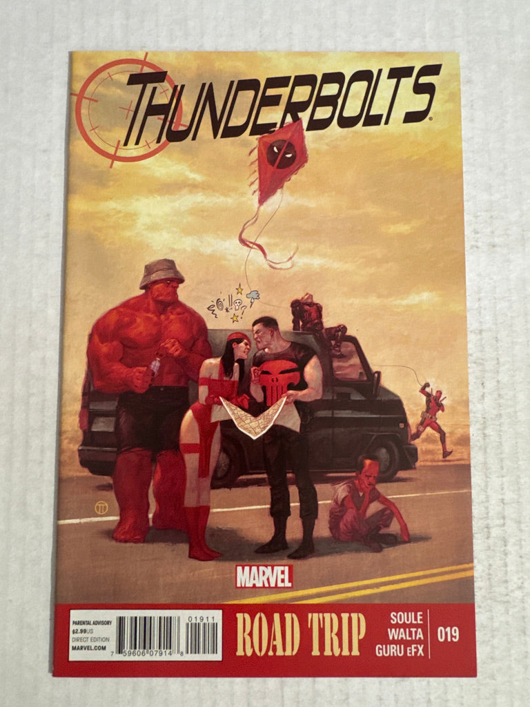 THUNDERBOLTS #19 Vol 2 NM- Tedesco Cover