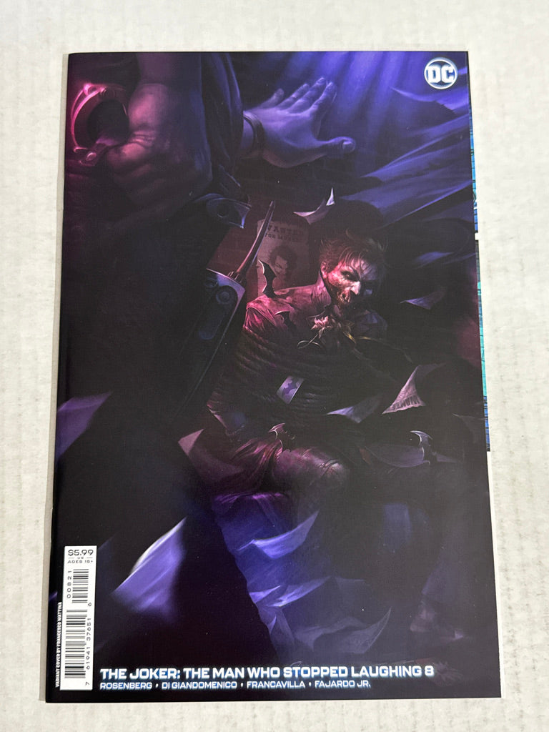 JOKER The Man Who Stopped Laughing #8 NM Mattina Variant