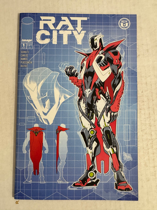 Spawn Universe RAT CITY #1 NM 2nd Print Design Variant