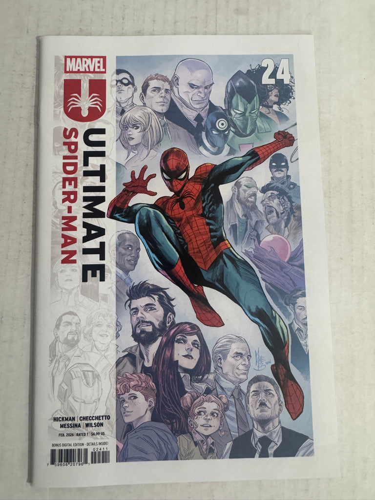 ULTIMATE SPIDER-MAN #24 Vol 4 NM Checchetto Cover