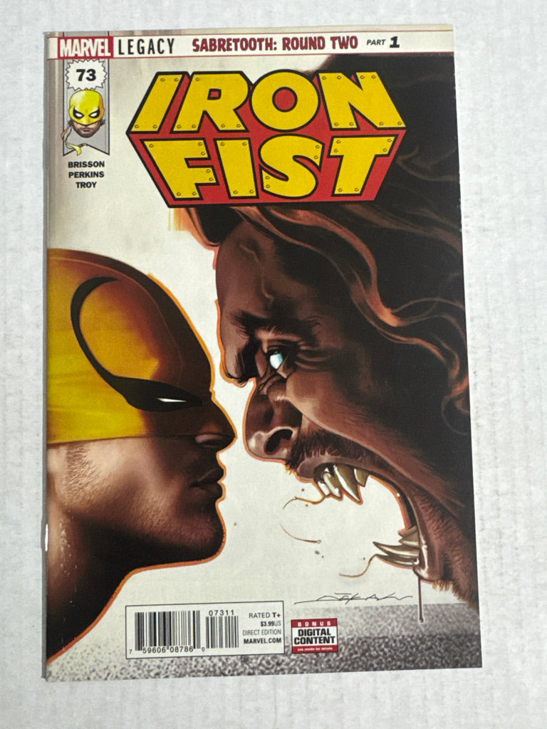IRON FIST #73 NM Jeff Dekal Cover