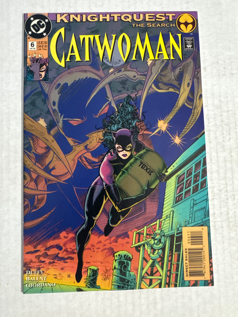 CATWOMAN #6 Vol 2 Jim Balent Cover