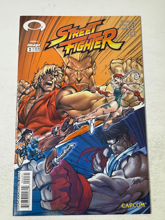 STREET FIGHTER #2 VF/NM J Scott Campbell C Variant