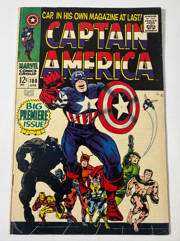 CAPTAIN AMERICA #100 FN