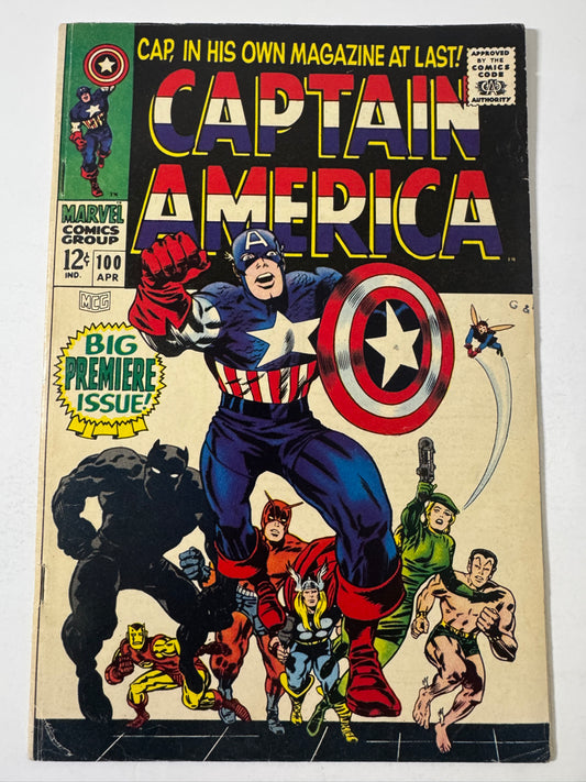 CAPTAIN AMERICA #100 FN