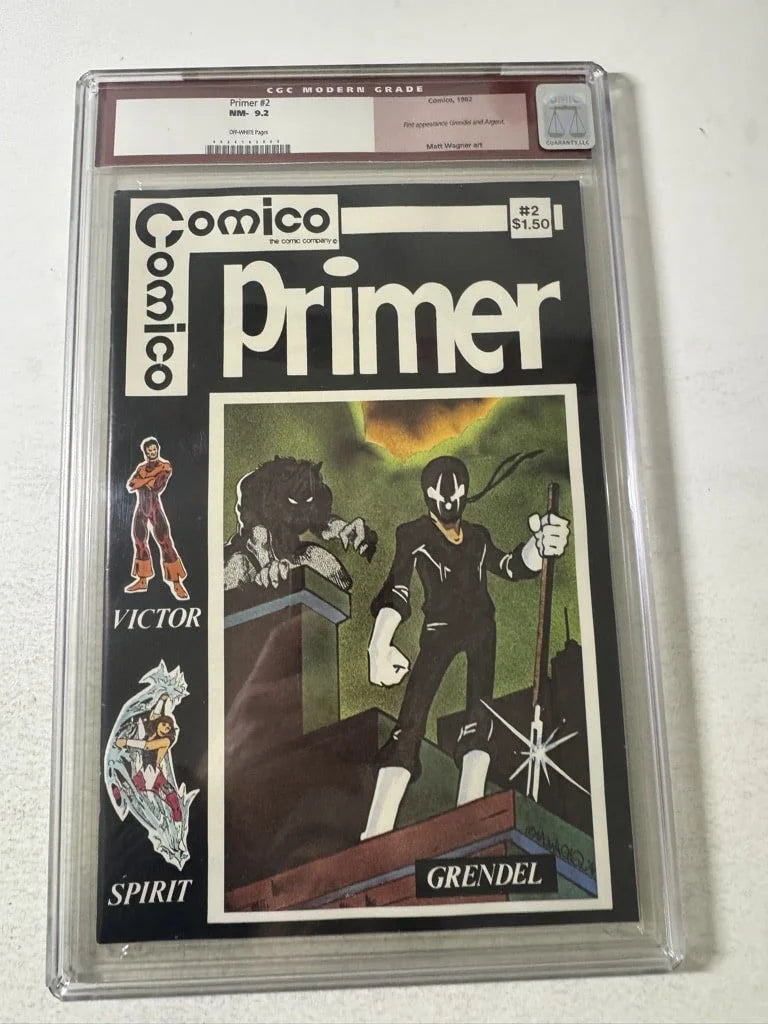 COMICO PRIMER #2 CGC 9.2 1st APPEARANCE