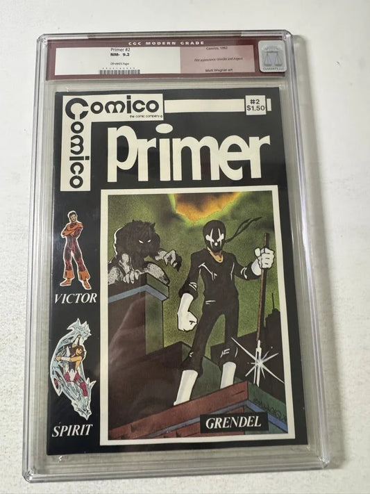 COMICO PRIMER #2 CGC 9.2 1st APPEARANCE