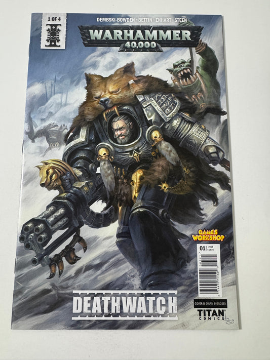 WARHAMMER 40000 Deathwatch #1 VF+ B Variant