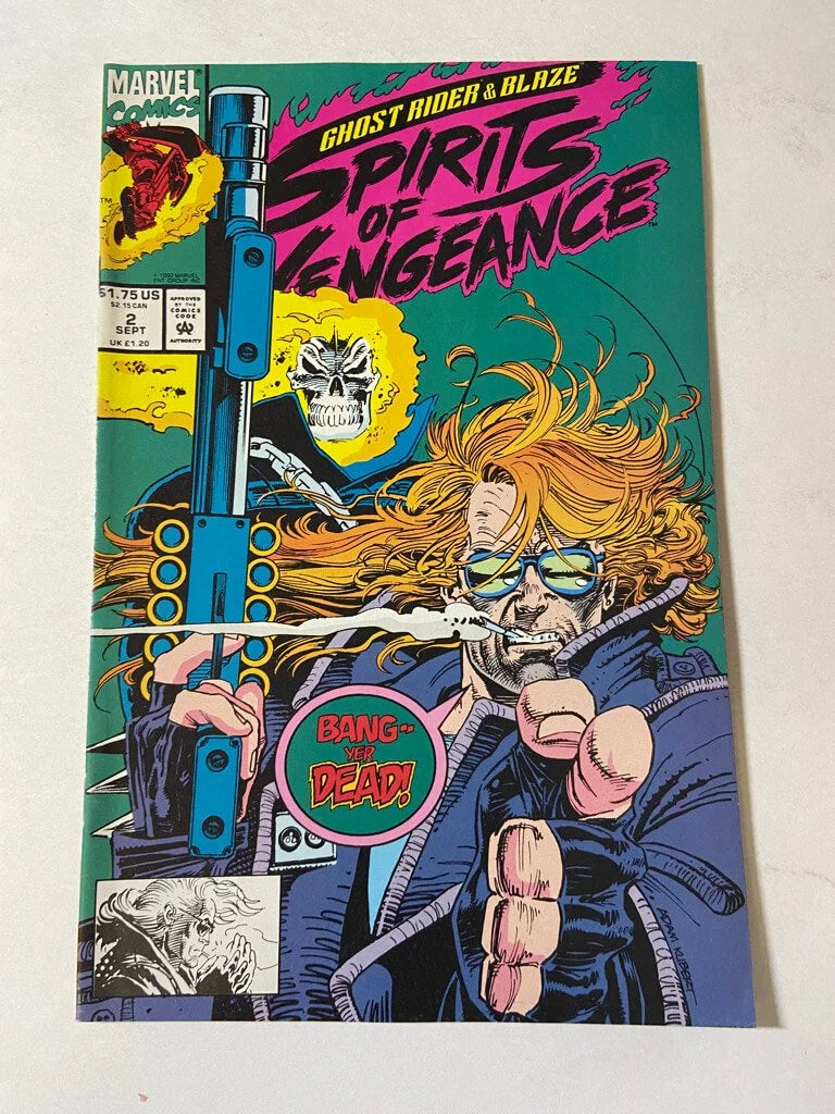 Ghost Rider & Blaze SPIRITS OF VENGEANCE #2 NM