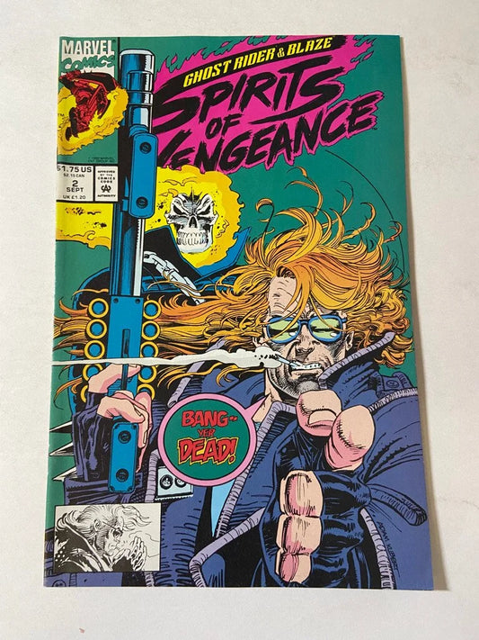 Ghost Rider & Blaze SPIRITS OF VENGEANCE #2 NM