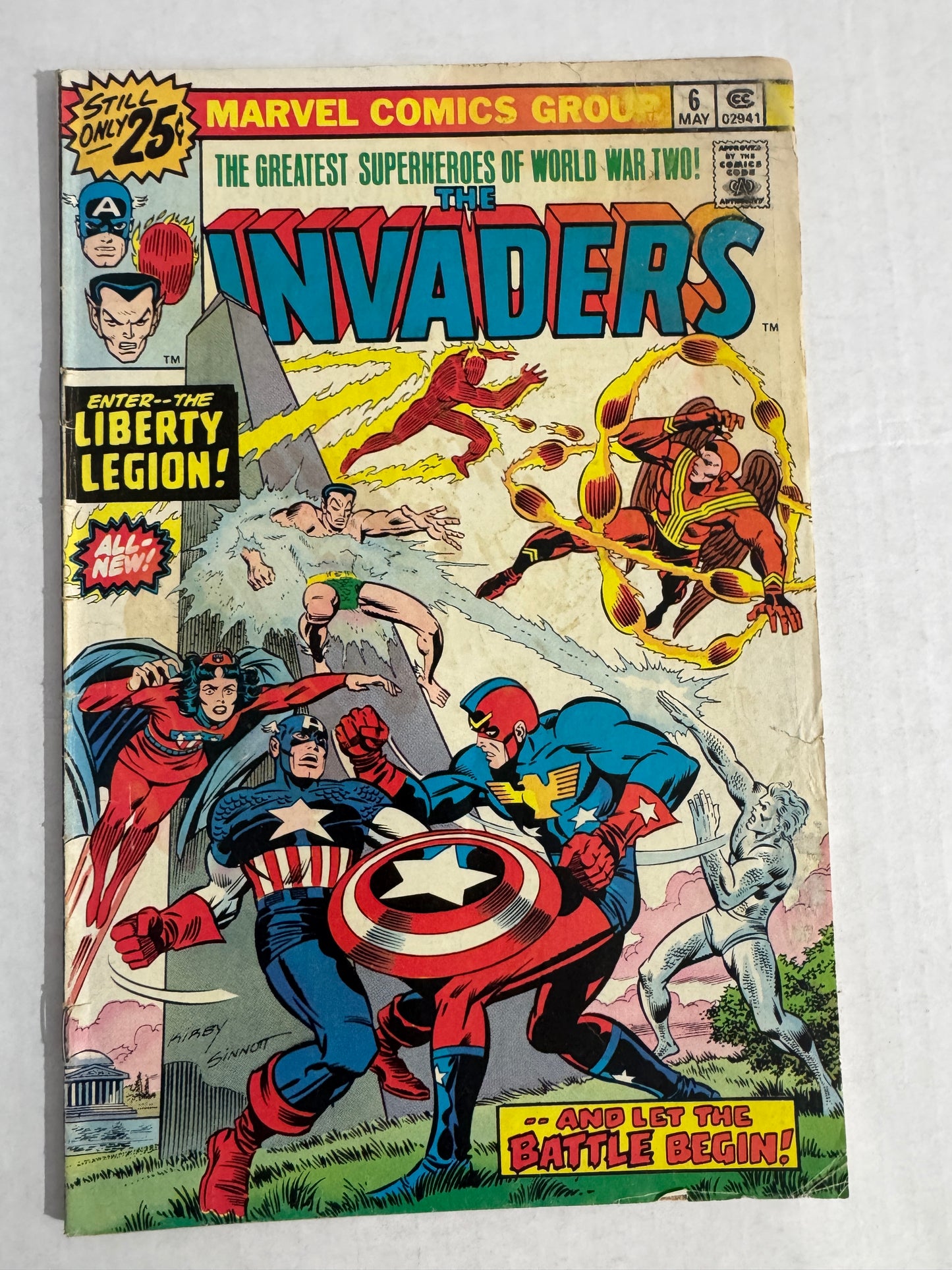 INVADERS #6 GD