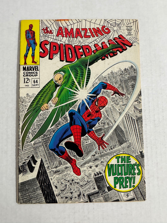 AMAZING SPIDER-MAN #64 FN-