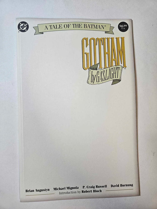 BATMAN GOTHAM BY GASLIGHT NM Facsimile Blank Varaint