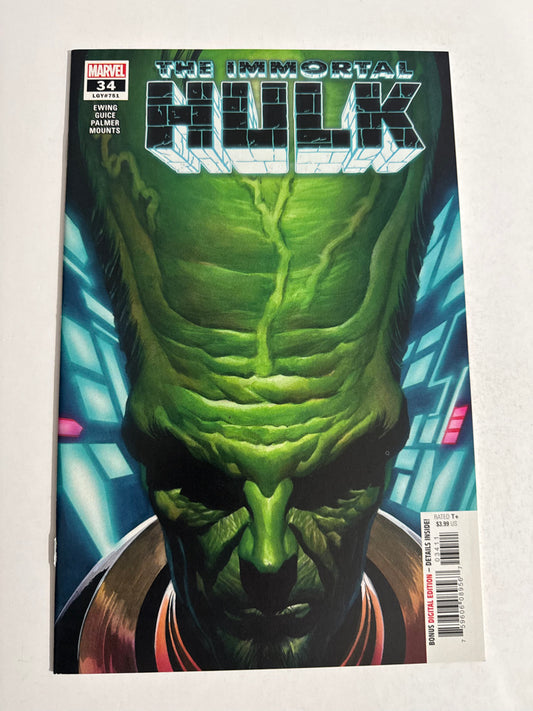 IMMORTAL HULK #34 NM Alex Ross Cover