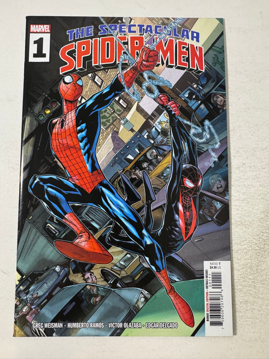 SPECTACULAR SPIDER-MEN #1 NM Humberto Ramos Cover