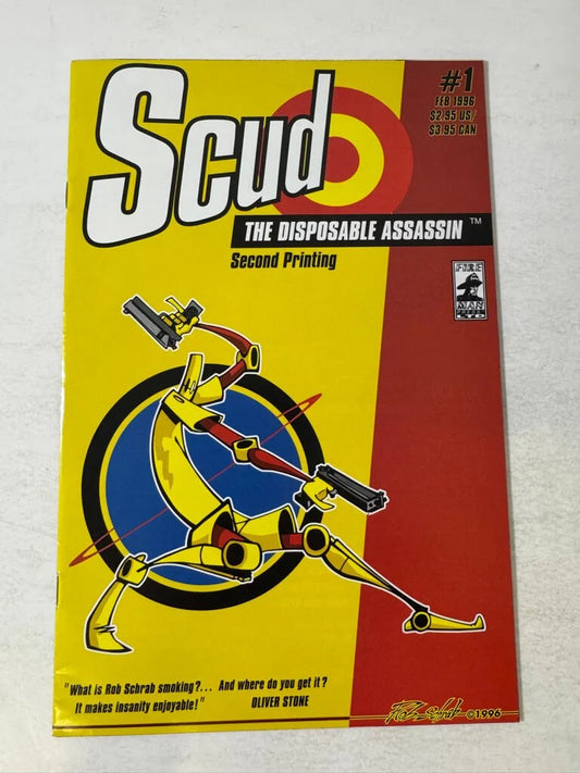 SCUD THE DISPODABLE ASSASSIN #1 VF+ 2nd Print
