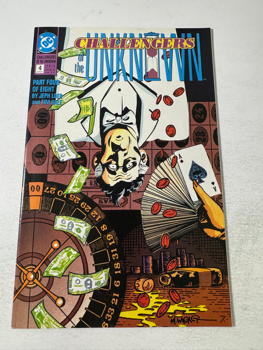 CHALLENGERS OF THE UNKNOWN #4 Vol 2 NM- Matt Wagner Cover