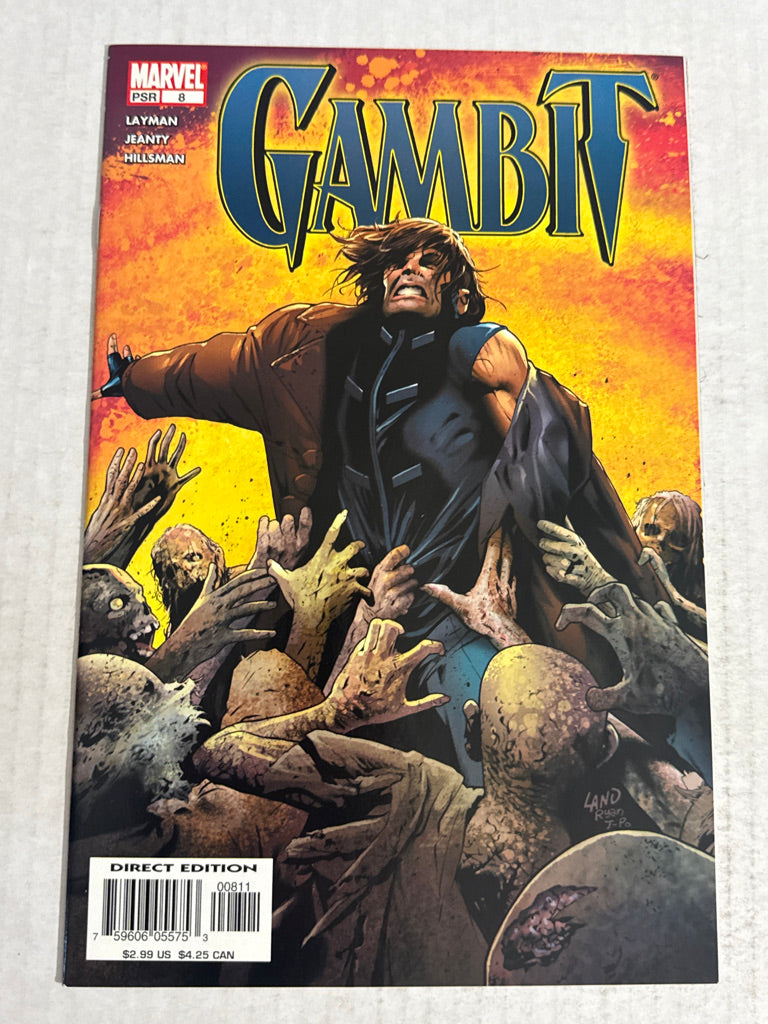GAMBIT #8 Vol 4 NM Greg Land Cover