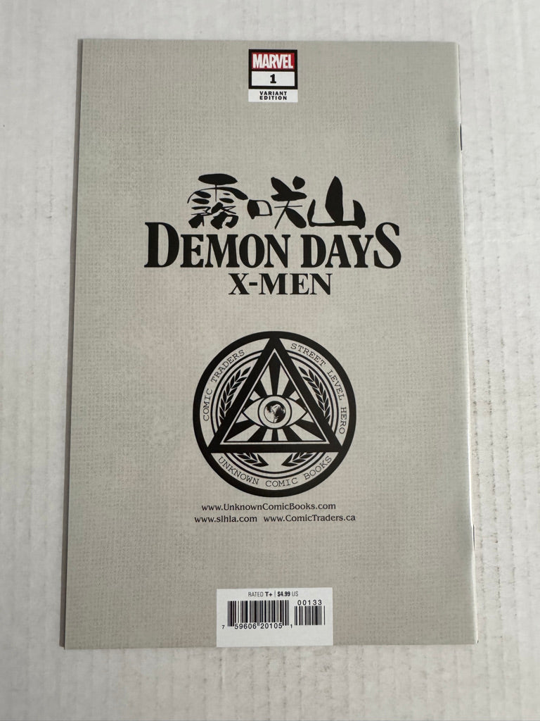 DEMON DAYS X-MEN #1 NM Virgin Kael Gnu Store Exclusive Variant