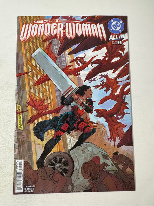 ABSOLUTE WONDER WOMAN #2 NM 5th Print Variant