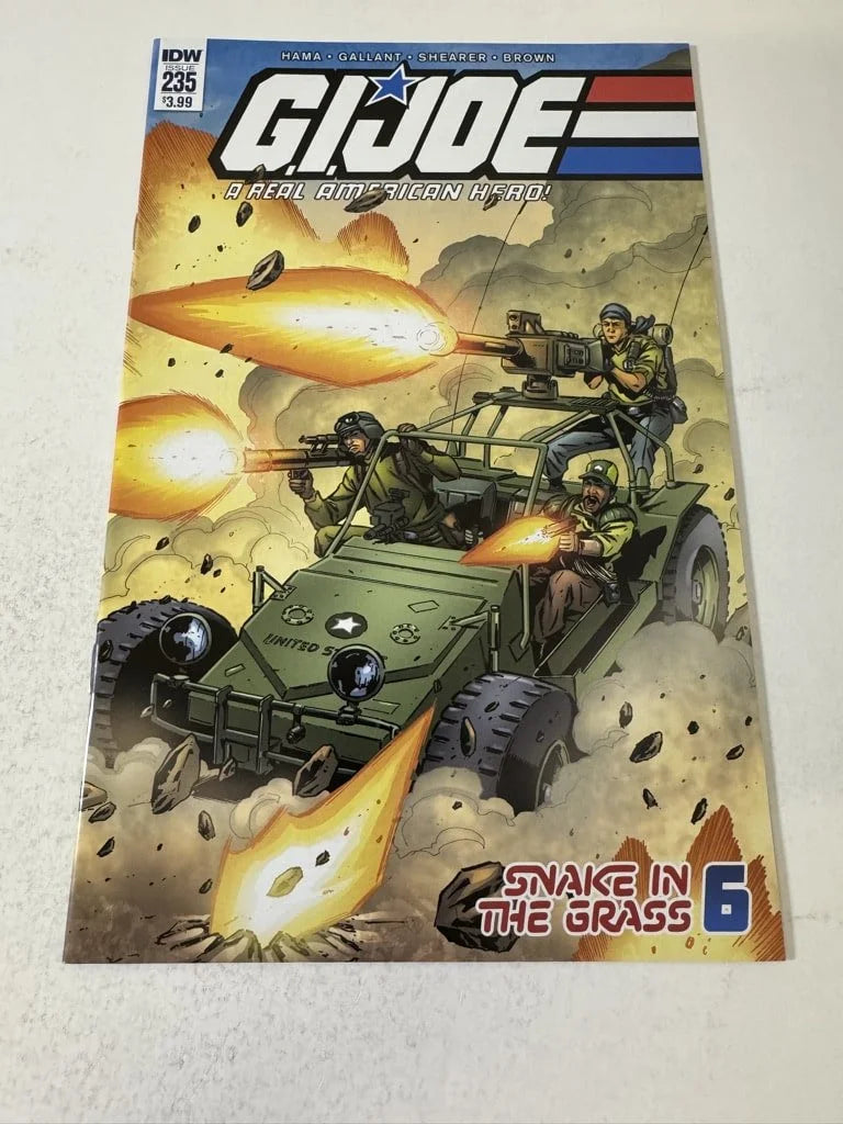 GI JOE A Real American Hero #235 NM-