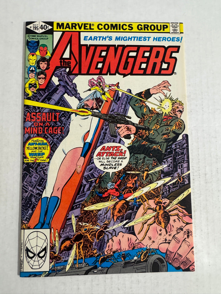 AVENGERS #195 NM George Perez Cover 1ST APPEARANCE