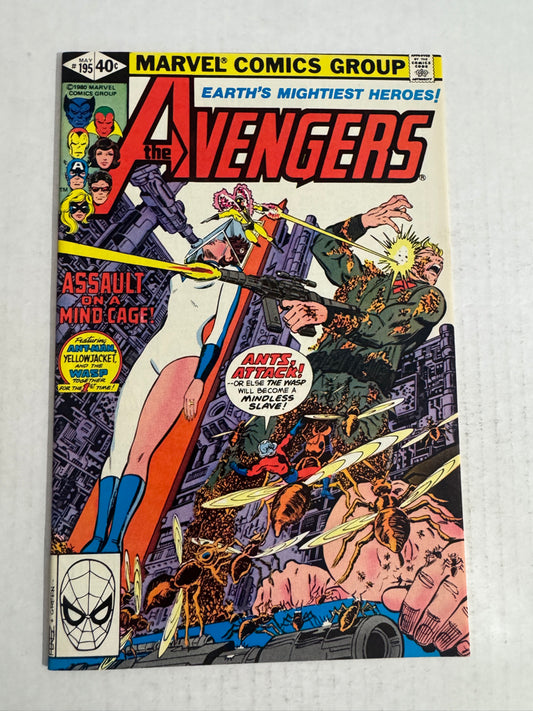 AVENGERS #195 NM George Perez Cover 1ST APPEARANCE