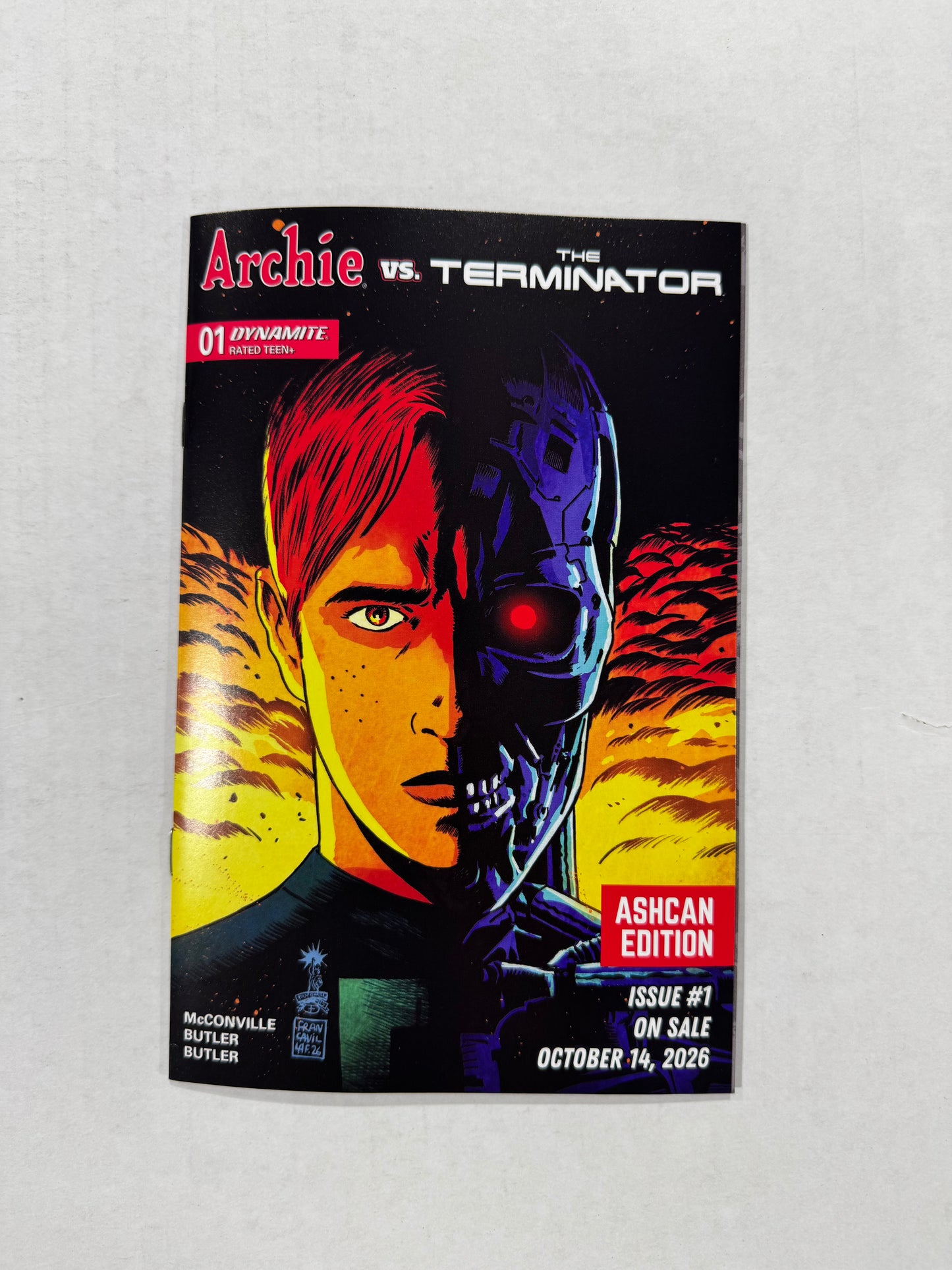 ARCHIE VS. THE TERMINATOR #1 Ashcan Edition