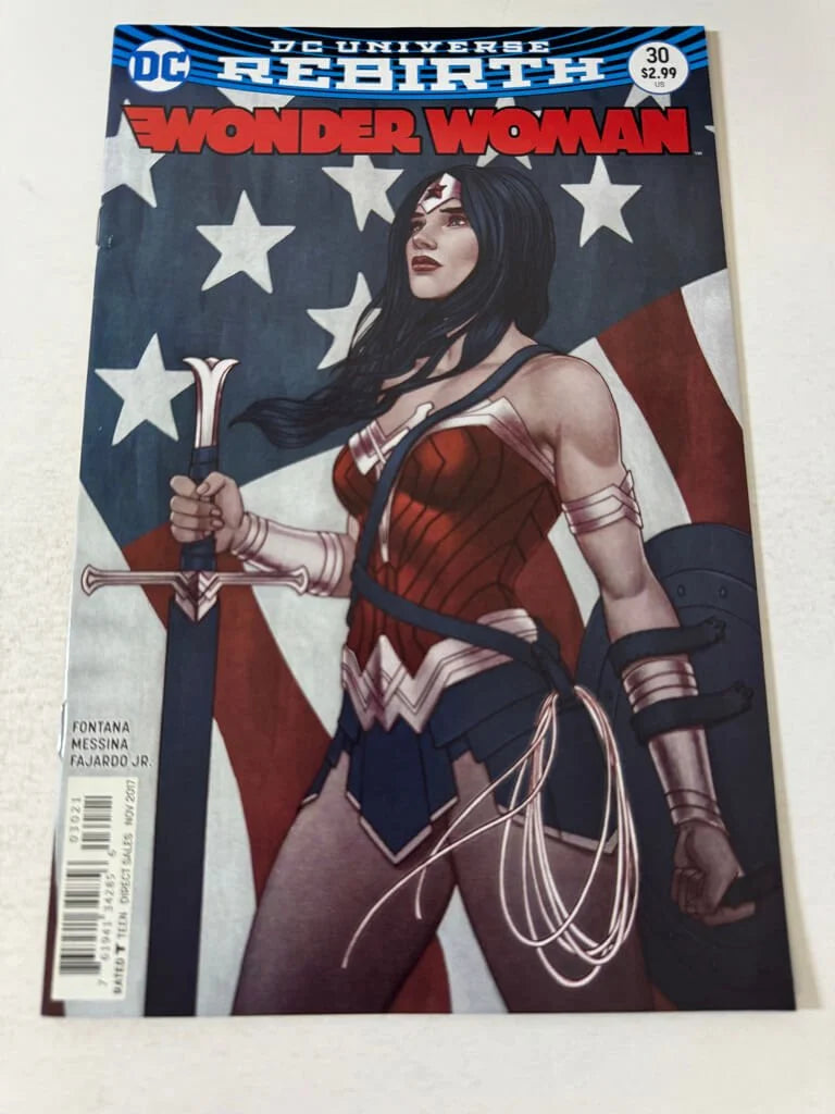 WONDER WOMAN #30 Vol 5 VF/NM Jenny Frison Variant