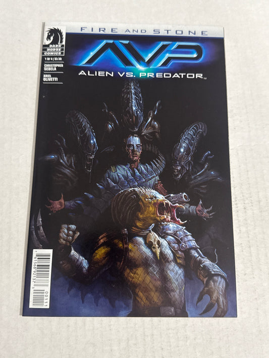 AVP ALIEN VS PREDATOR Life And Death #1 NM