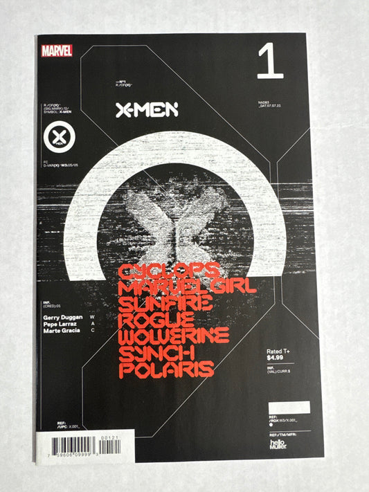 X-MEN #1 Vol 5 NM 1:10 Variant  1ST APPEARANCE