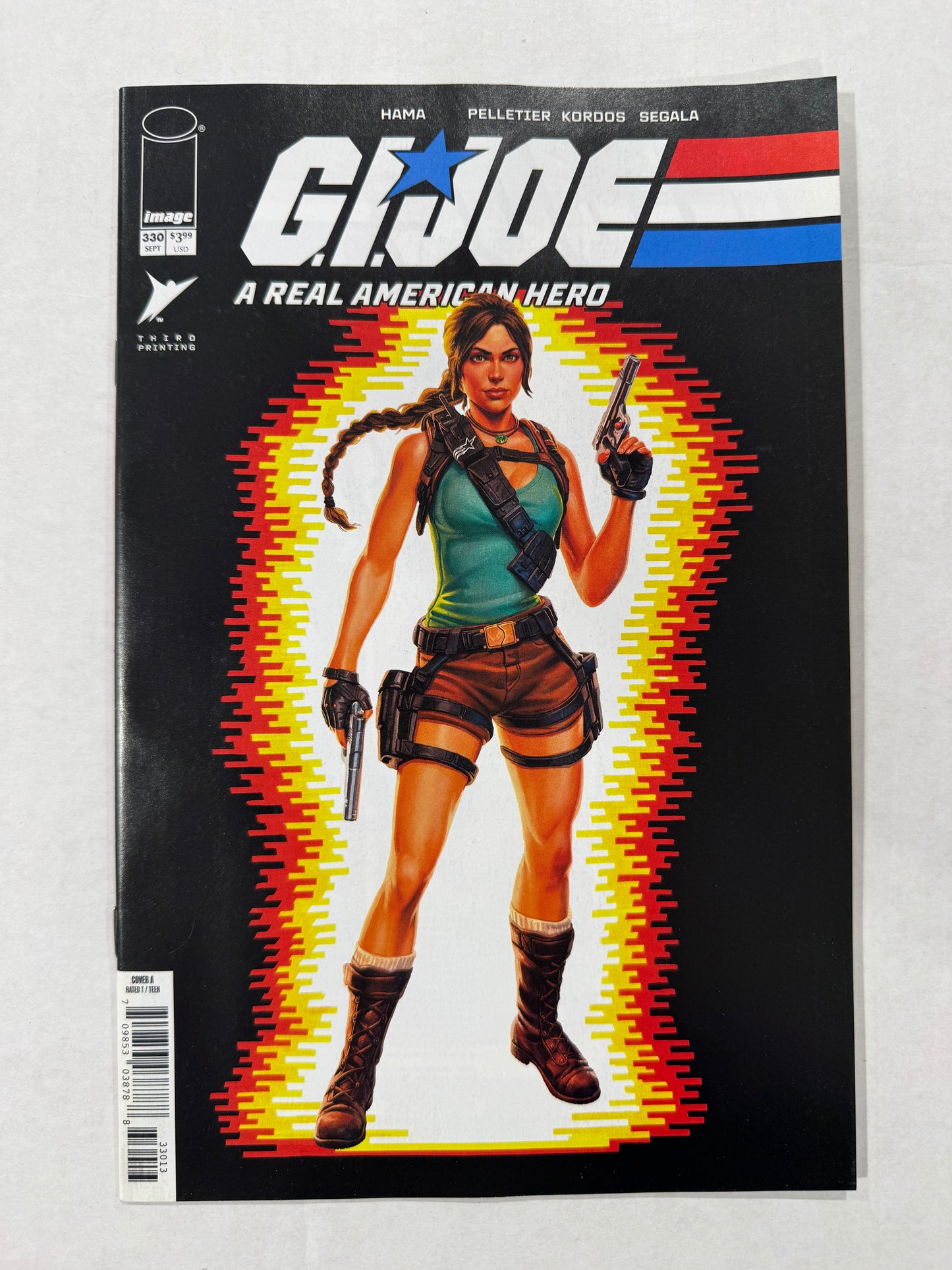 GI JOE: A REAL AMERICAN HERO #330 NM 3rd Printing Ronin Design Action Figure