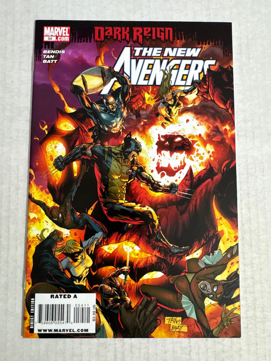 NEW AVENGERS #54 VF/NM 1ST APPEARANCE