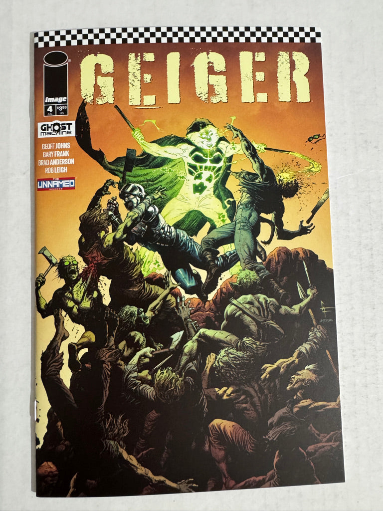 GEIGER #4 Vol 2 NM Gary Frank Cover