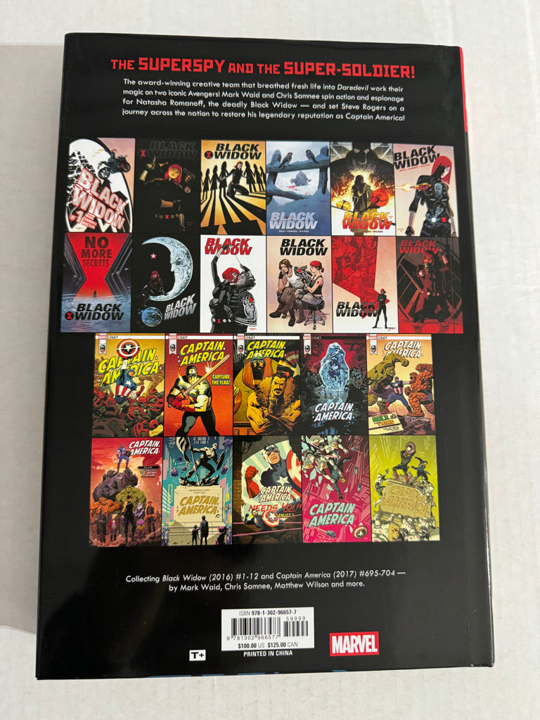 BLACK WIDOW & CAPTAIN AMERICA OMNIBUS HC