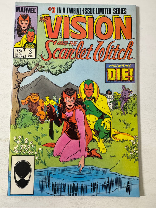 VISION AND THE SCARLET WITCH #3 Vol 2  NM-