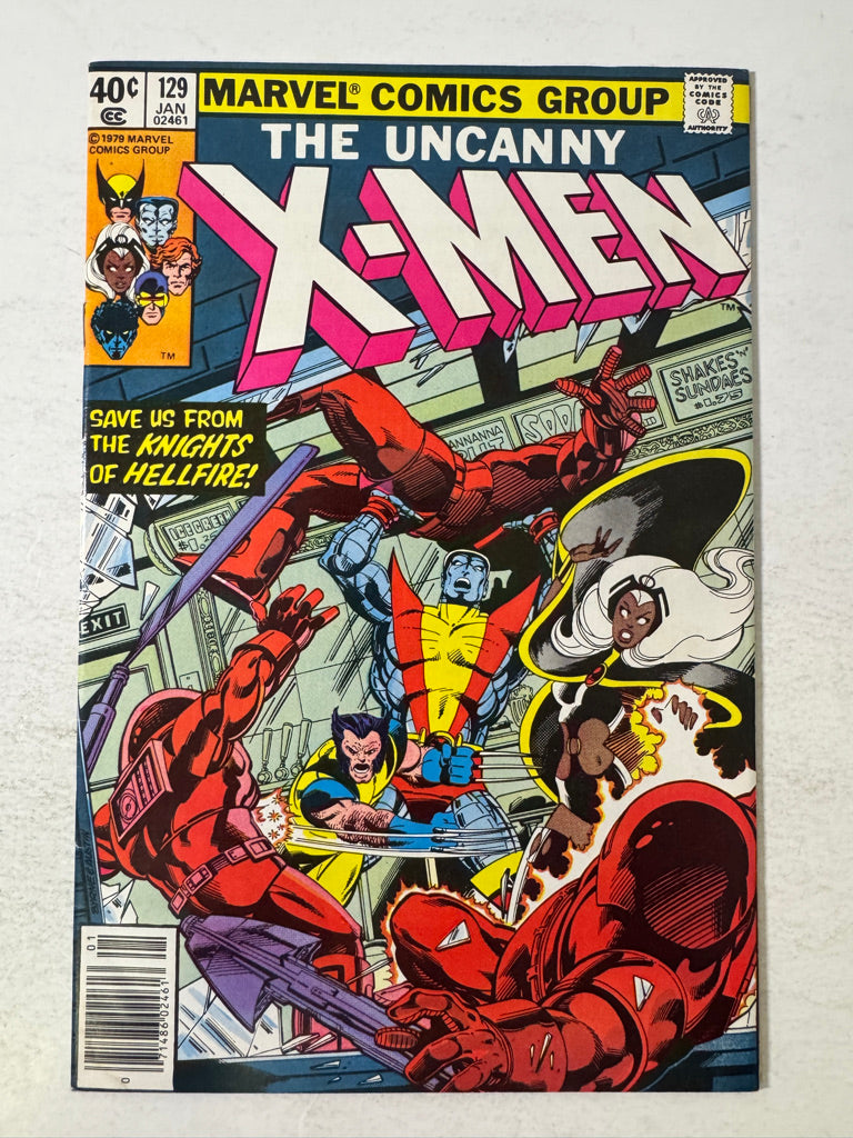 UNCANNY X-MEN #129 FN John Byrne Cover NEWSSTAND 1ST APPEARANCE
