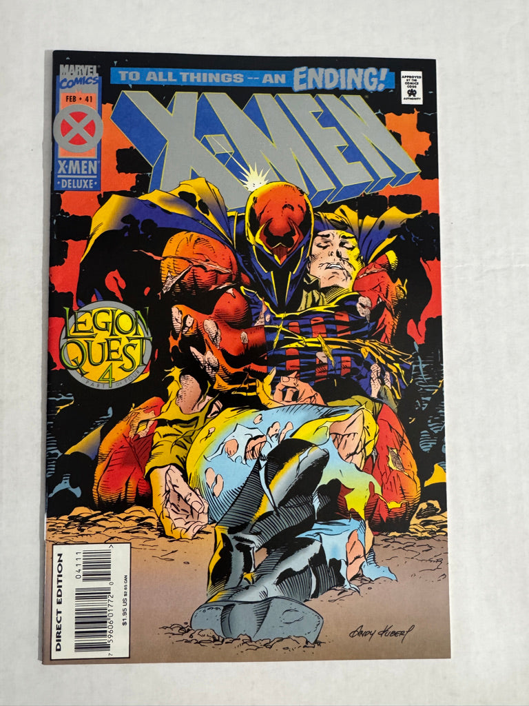 X-MEN #41 NM- W/ Card Insert