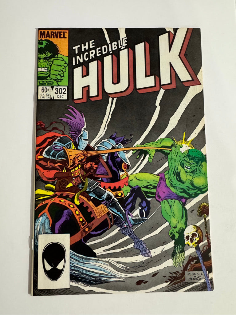 INCREDIBLE HULK #302 NM Mike Mignola Cover